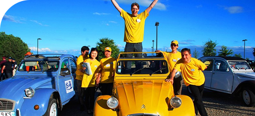 Rallye en 2CV, Méhari ou voitures de collection