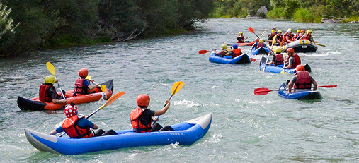 Canoë, kayak, rafting, canyoning ou stand-up paddle